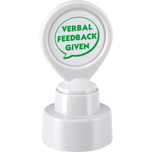 COLOP Motivational Stamp Verbal Feedback Given 148673