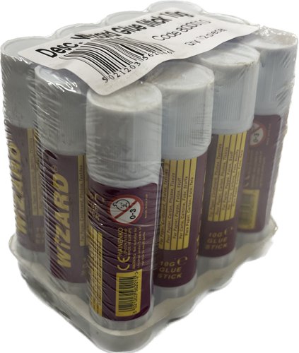 Glue Stick Small Pack of 12 - 10g