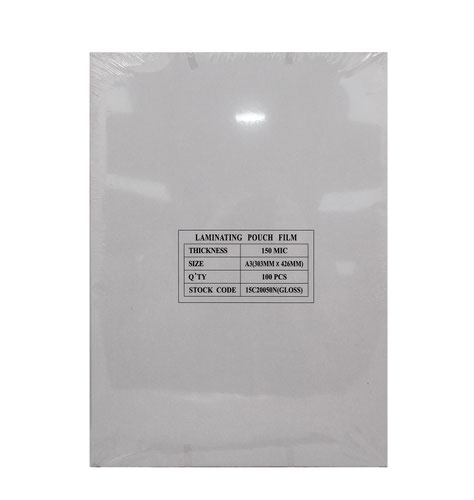 Laminating Pouch A3 150 micron Pack of 100