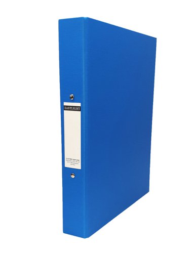 A4 Ring Binder with 2 ring mechanism and 25mm filing capacity - Blue (Pack of 10)