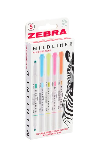 MILDLINER 5 Pack Fluorescent