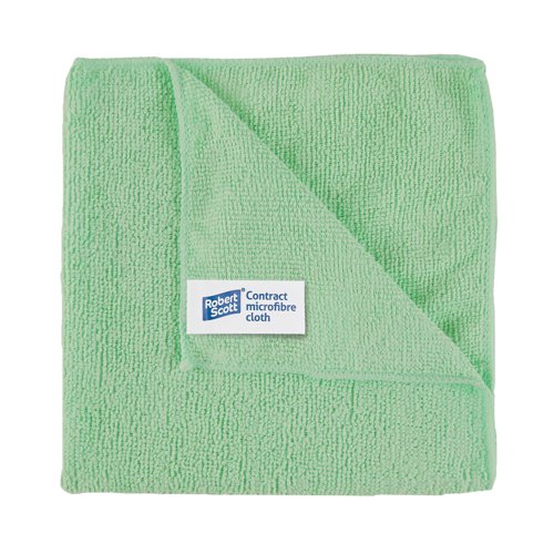 Microfibre Cloth 400 x 400mm Green (10)