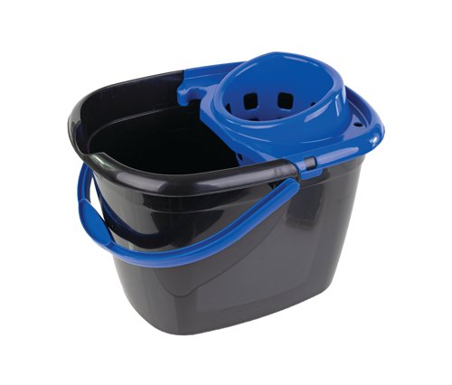 Bucket Great British Recycled With Blue Wringer 14l