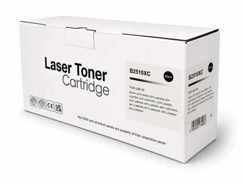 Compatible Brother HL-L2400 High Yld Toner TN2510XL