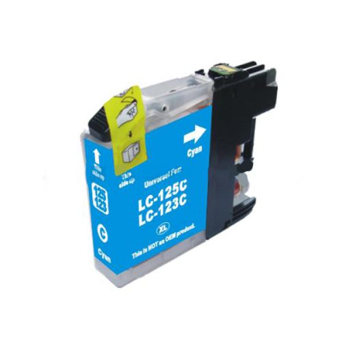 Compatible Brother LC123C Cyan Std Cap Ink Cartridge [LC123C]