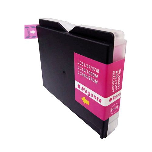 Compatible Brother MFC240 Magenta Inkjet Cartridge LC1000M also for LC970m  [LCLC960/LC970/LC1000M ]