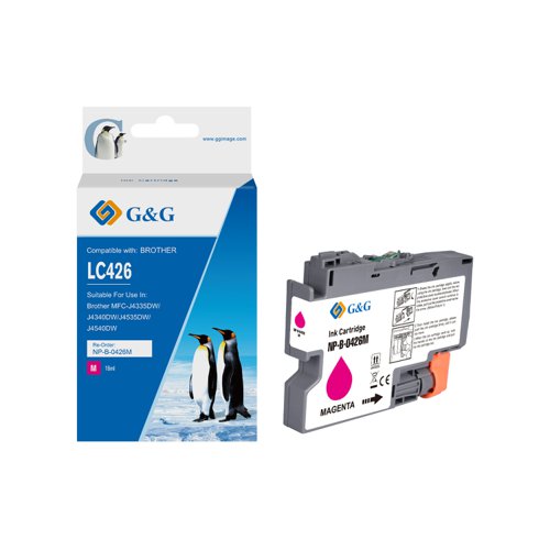 Compatible Brother LC426M Magenta Ink Cartridge