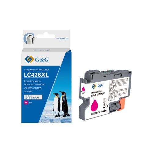 Compatible Brother LC426XLM High Capacity Magenta Ink Cartridge