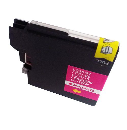 Compatible Brother MFC290C Magenta Ink LC1100M also for LC980M [LC980/1100M]