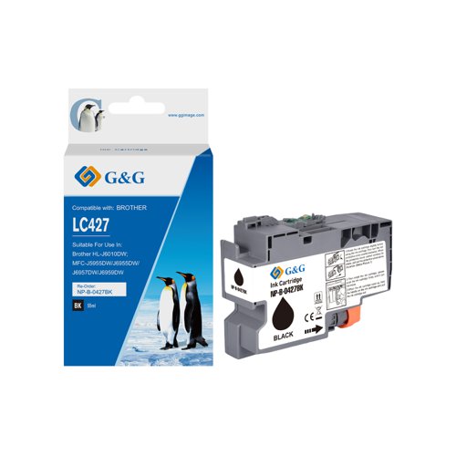 Compatible Brother LC427BK Black Ink Cartridge