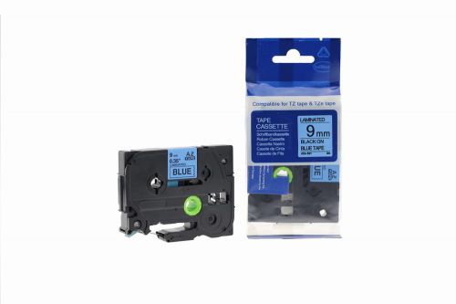 Compatible Brother P Touch TZe-521 Black on Blue also for TZ-521 Label Cassette