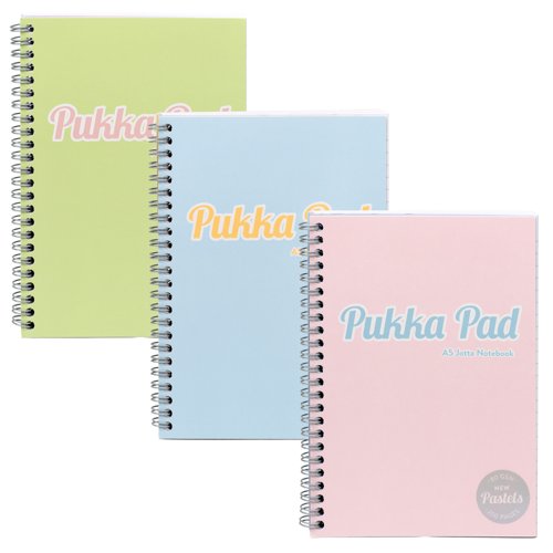 Pukka A5 Pastel Jotta Notepad PK3