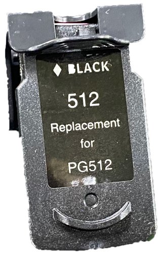 Remanufactured Canon PG-512XL Hi Cap Black Inkjet