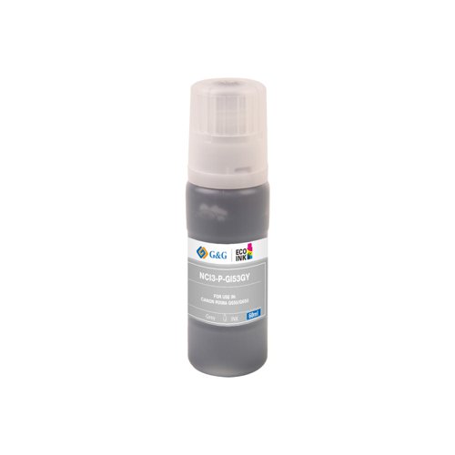 Compatible Canon G+G GI-53GY Grey Ink Bottle 4708C001