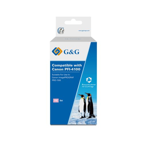 Compatible Canon G+G PFI?4100PM Photo Magenta Ink Cartridge 6782C001