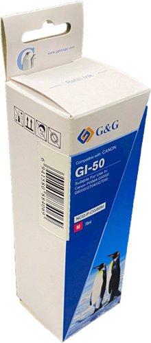 Compatible Canon G+G GI-50M Magenta Ink Bottle