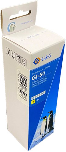 Compatible Canon G+G GI-50Y Yellow Ink Bottle
