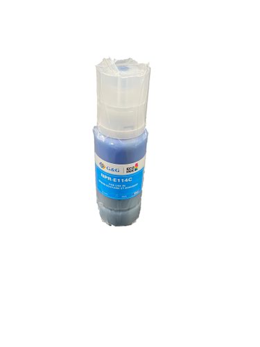 Compatible Epson G+G C13T07B240 Cyan Ink Bottle 114