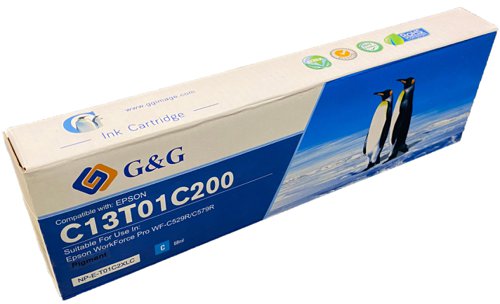 Compatible Epson G+G C13T01C200 Cyan Inkjet
