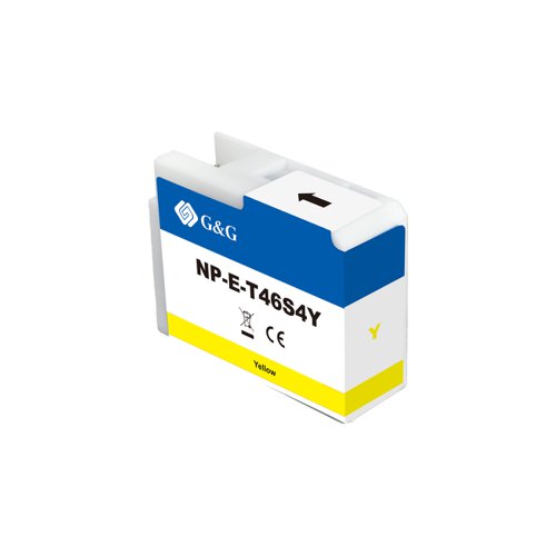 Compatible Epson G+G T46S4 Yellow Ink Cartridge C13T46S400