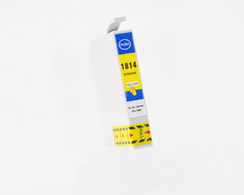 Compatible Epson T1814 Yellow Hi Cap T18044010 also for T18144010 Inkjet