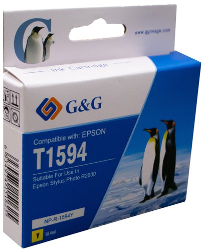 Compatible Epson T1594 Yellow C13T159440 Inkjet