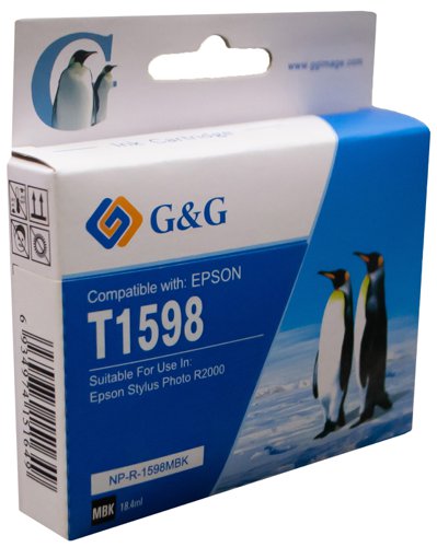 Compatible Epson T1598 Matte Black C13T159840 Inkjet