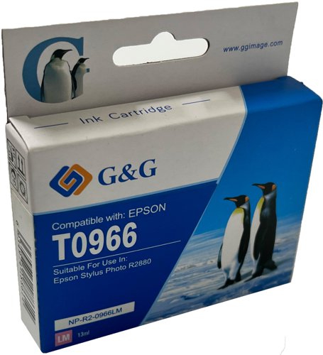 Compatible Epson T0966 Light Magenta C13T09664010 Inkjet