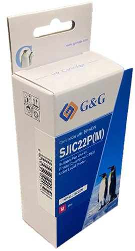 Compatible Epson G+G SJIC22M C33S020582 Magenta Inkjet