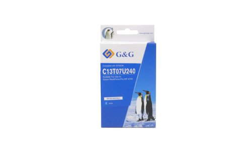 Comp Epson G+G 407XL C13T07U240 Cyan Ink Cartridge