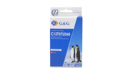 Comp Epson G+G 407XL C13T07U340 Magenta Ink Cartridge