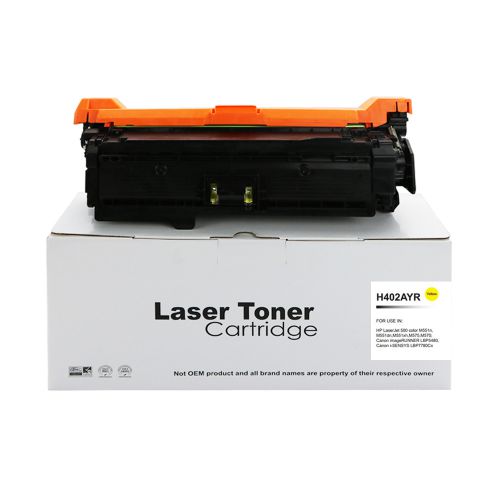 Remanufactured HP CE402A Yellow 507A also for Canon 732 Toner