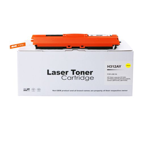 Compatible HP CE312A Yellow 826A also for Canon 729 Toner