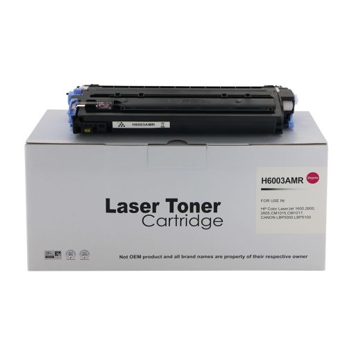 Remanufactured HP Q6003A Magenta also for Canon EP707M Toner