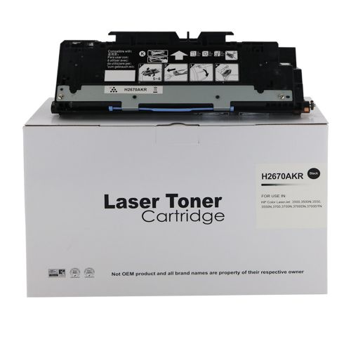 Remanufactured HP Q2670A Black also for Q2680A Toner