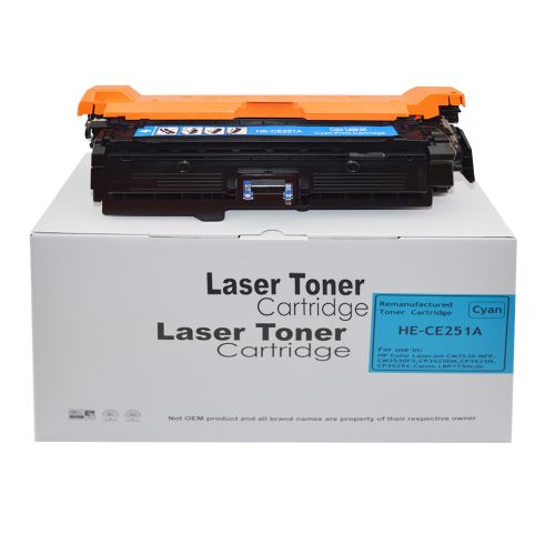 Remanufactured HP CE251A Cyan 504A also for Canon 723C Toner