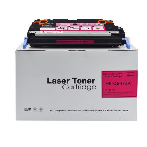 Remanufactured HP Q6473A Magenta also for Canon 711 EP711M Toner