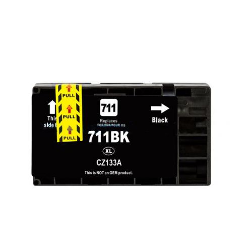 Compatible HP 711XLBK Black Hi Cap CZ133A Inkjet