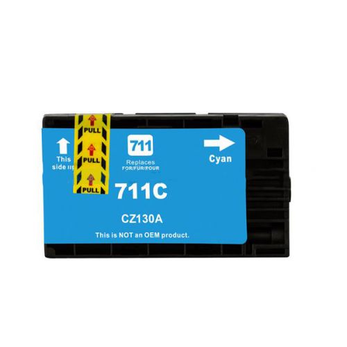 Compatible HP 711XLC Cyan Hi Cap CZ130A Inkjet
