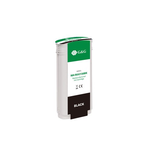 Remanufactured HP G+G 738 Black Ink Cartridge