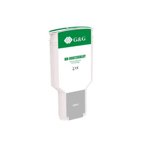 Remanufactured HP G+G 730XL Grey High Capacity Ink Cartridge