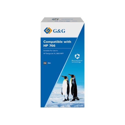 Remanufactured HP G+G 766 Photo Black Ink Cartridge