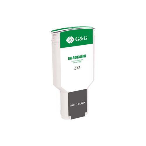 Remanufactured HP G+G 746 Photo Black Ink Cartridge