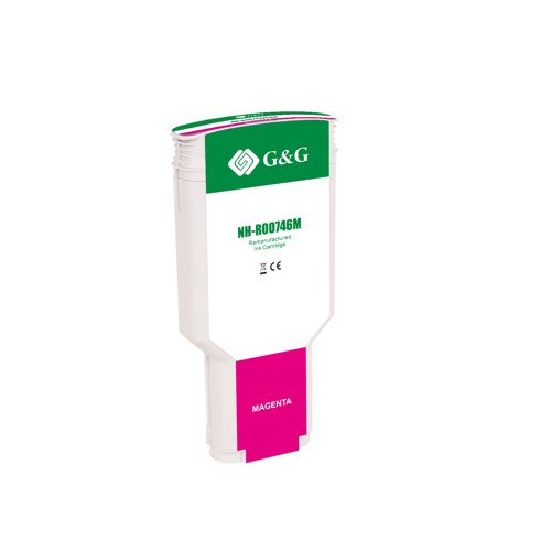 Remanufactured HP G+G 746 Magenta Ink Cartridge