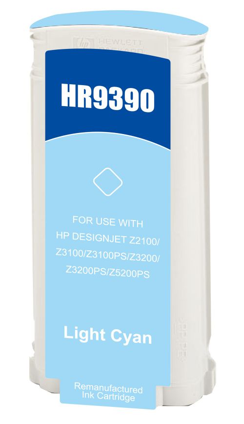Remanufactured HP 70 Light Cyan C9390A Inkjet