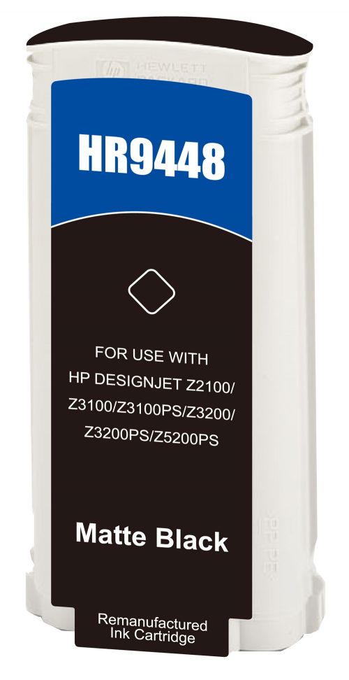 Remanufactured HP 70 Matte Black C9448A Inkjet
