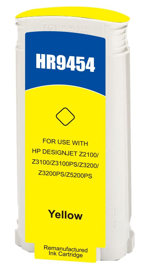 Remanufactured HP 70 Yellow C9454A Inkjet