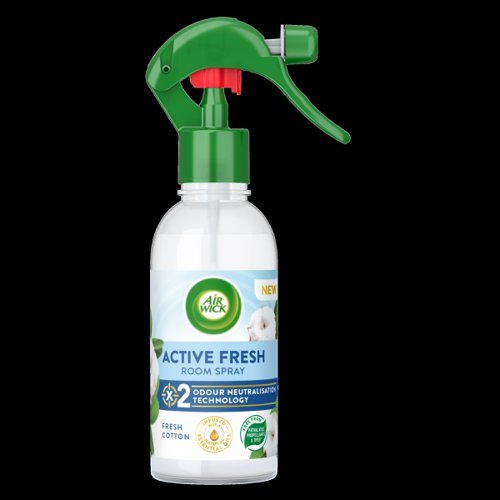 Air Wick Active Fresh Room Spray Fresh Cotton 237ml (1)