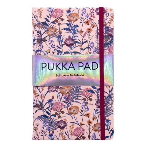 Pukka Bloom Softcover Notebook Cream (Pack of 3)