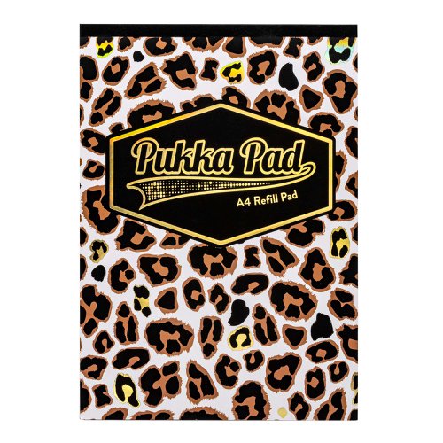 Pukka Pad Wild A4 160 Page Refill Pads (2) Assorted